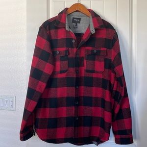 Forever 21 Men’s Plaid Shacket